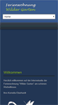 Mobile Screenshot of ferienwohnung-werbellinsee.com